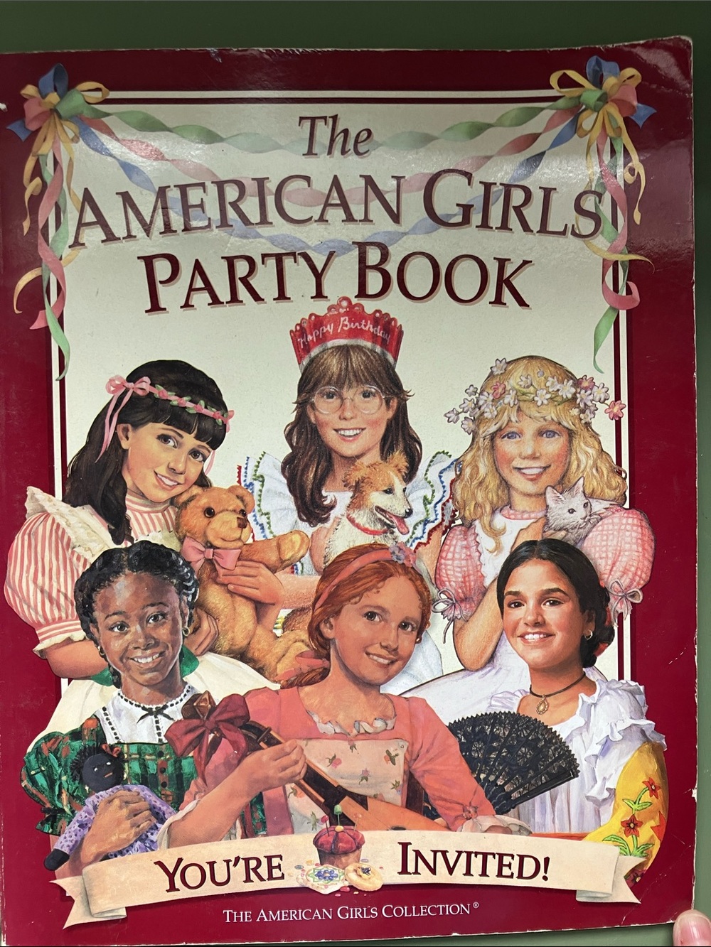 American Girls Party Book Pleasant Co Addy Kristin Samantha Felicity Josefina OG